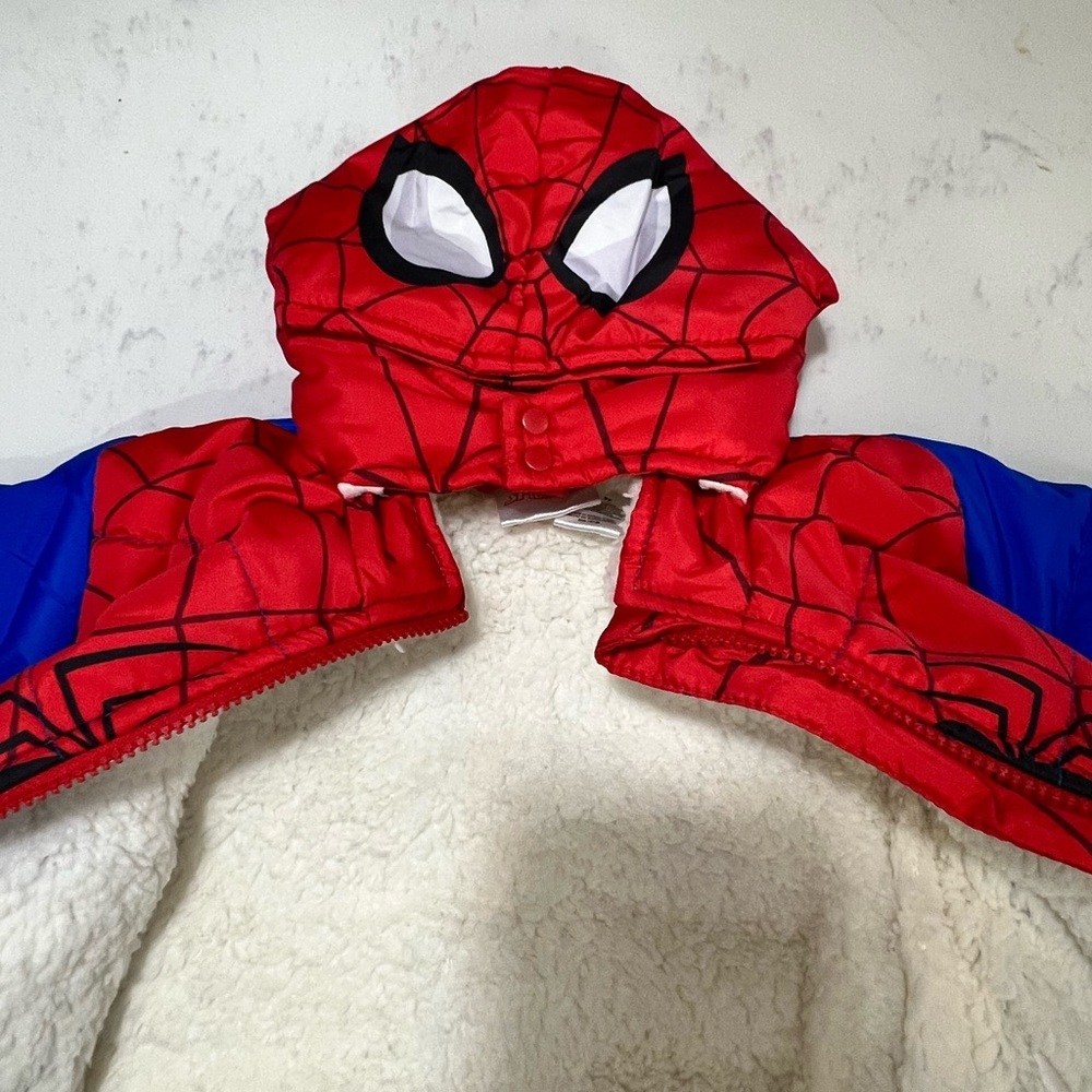 Marvel Superhero Costume Jacket - Red and Blue - Picture 7 of 9
